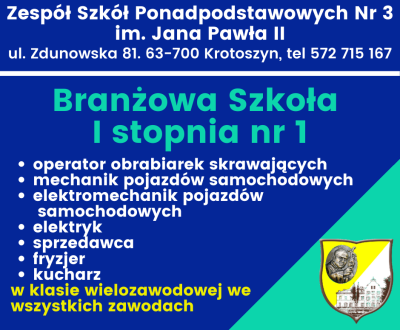 Branżowa Szkoła I stopnia nr 1