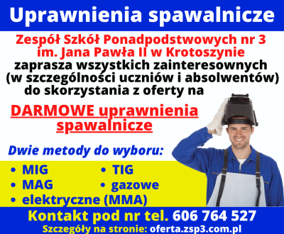 Uprawnienia spawalnicze